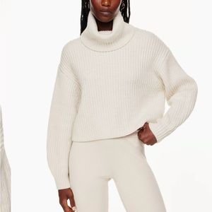 Aritzia (Babaton) Guell Sweater, Light Pink, size XS